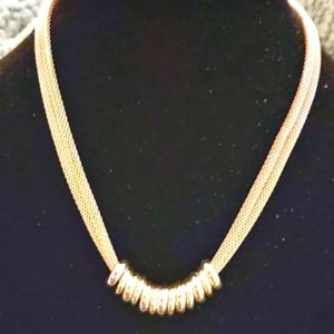 Silver Thick Moving charms Necklace